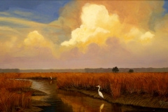 Egrets, 22x28