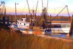 Hudson Brothers Seafood, 28x40