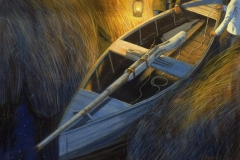 Launch of the Punt Gun, 14x18