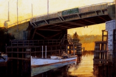 Lewes Canal Bridge, 11x14