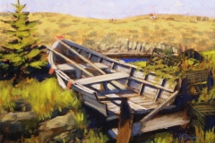 Monhegan Skiff, 11x14
