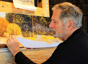 contact marine artist Steve Rogers at his studio in Lewes, Delaware